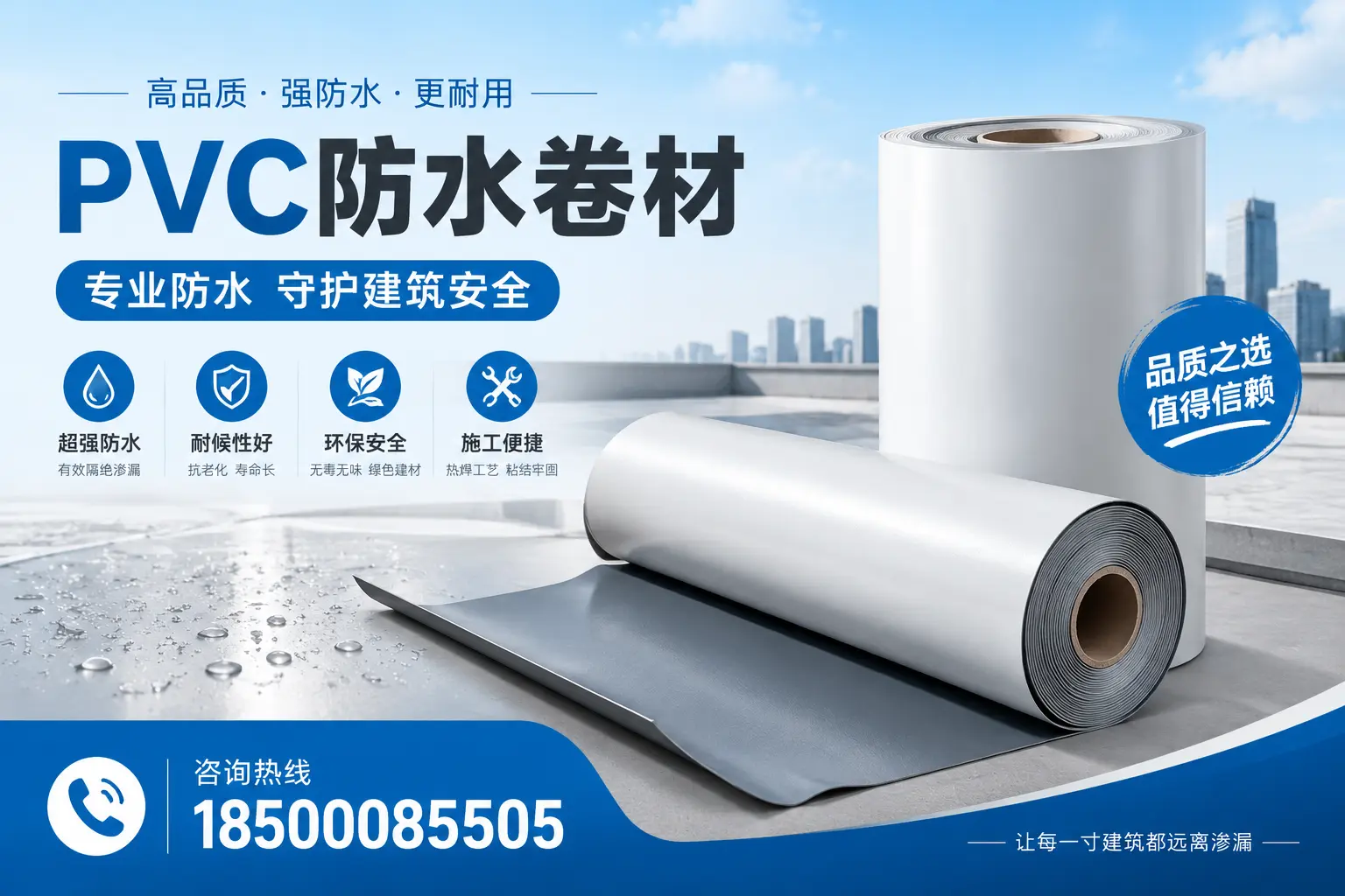 毕节地区pvc防水卷材的市场现状与发展趋势